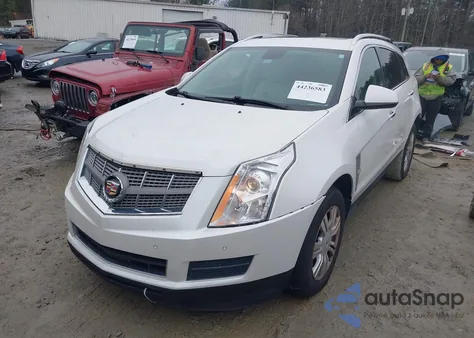 2010 Cadillac Srx Luxury Collection z USA, uszkodzony, nr VIN 3GYFNAEY2AS552992